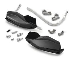 101778 - 76502979100 Genuine Husaberg Aluminium hand guards - Mounted